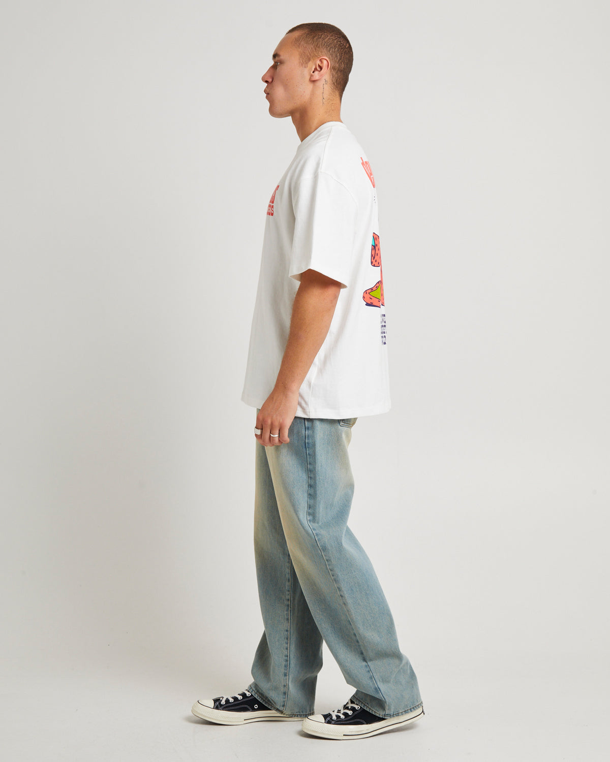 Old Earth T-Shirt VINTAGE WHITE