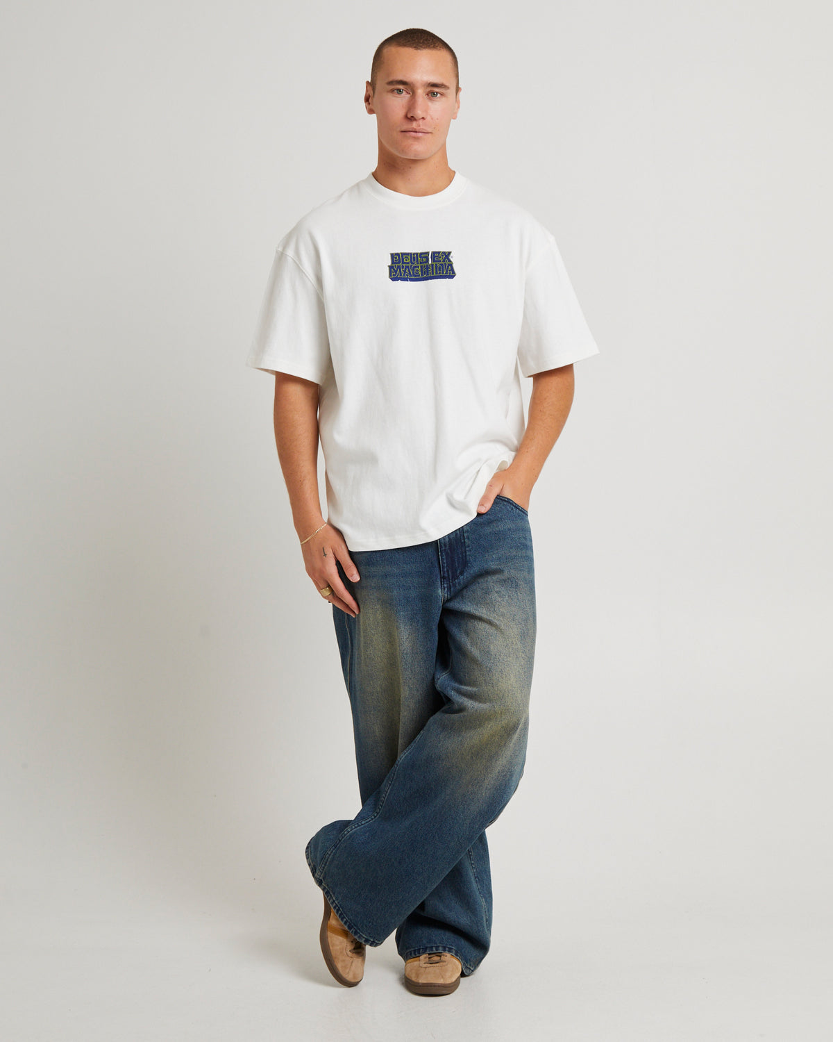 No Destination T-Shirt VINTAGE WHITE
