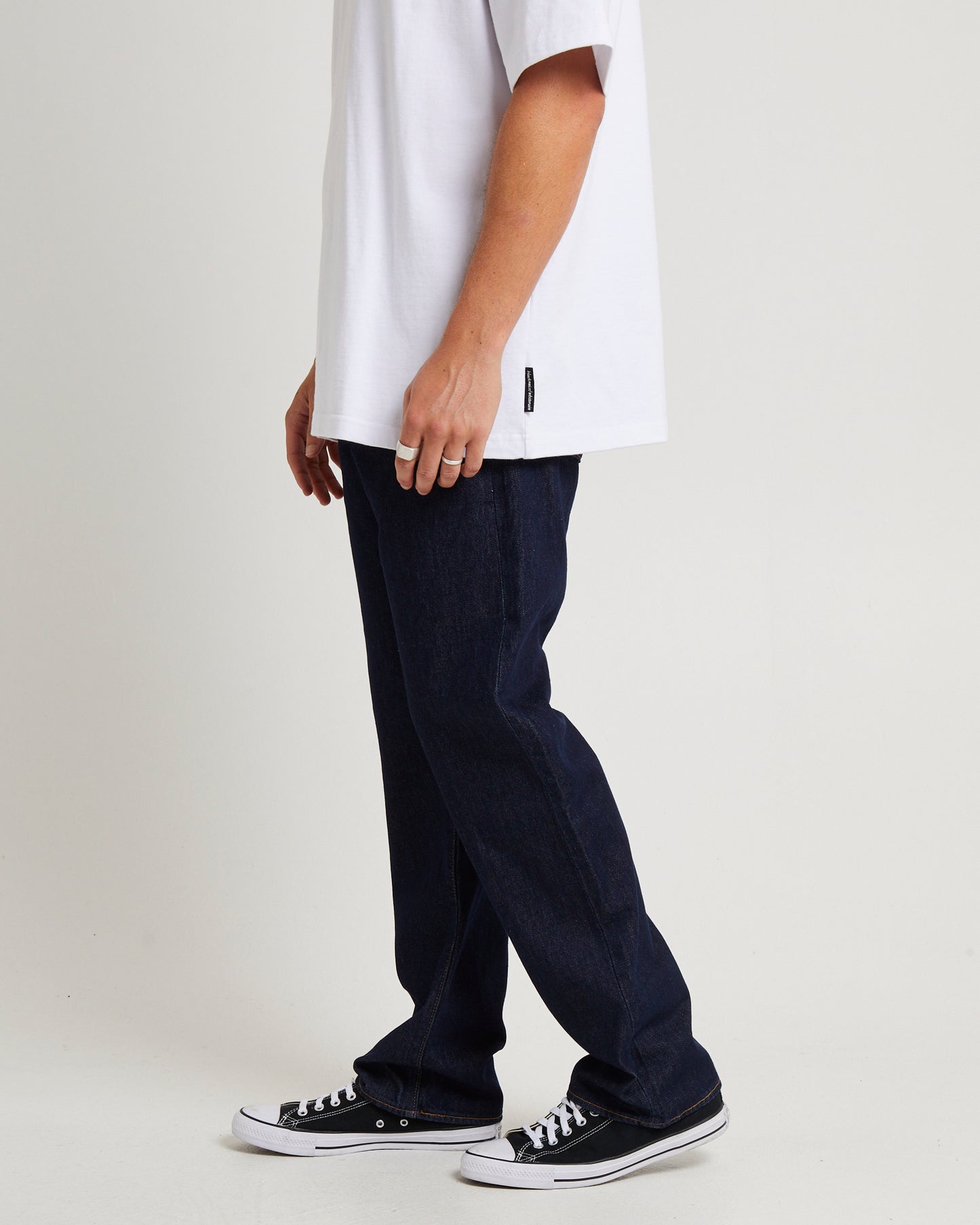 555 Relaxed Straight Denim Jeans