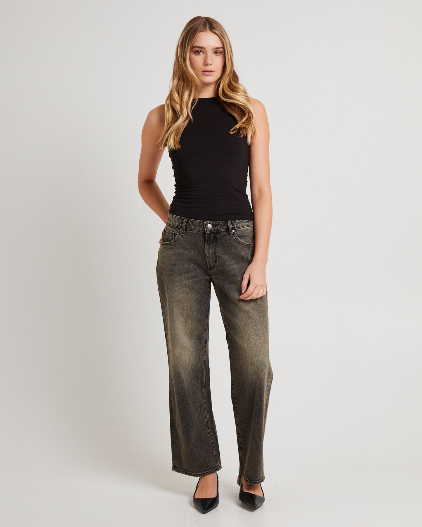 Daria Boyfriend Denim Jeans Meda
