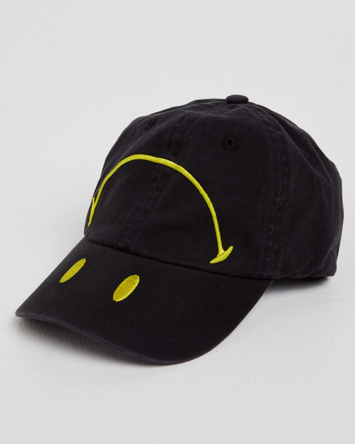 Insight x Smiley Beam Cap WASHED BLACK