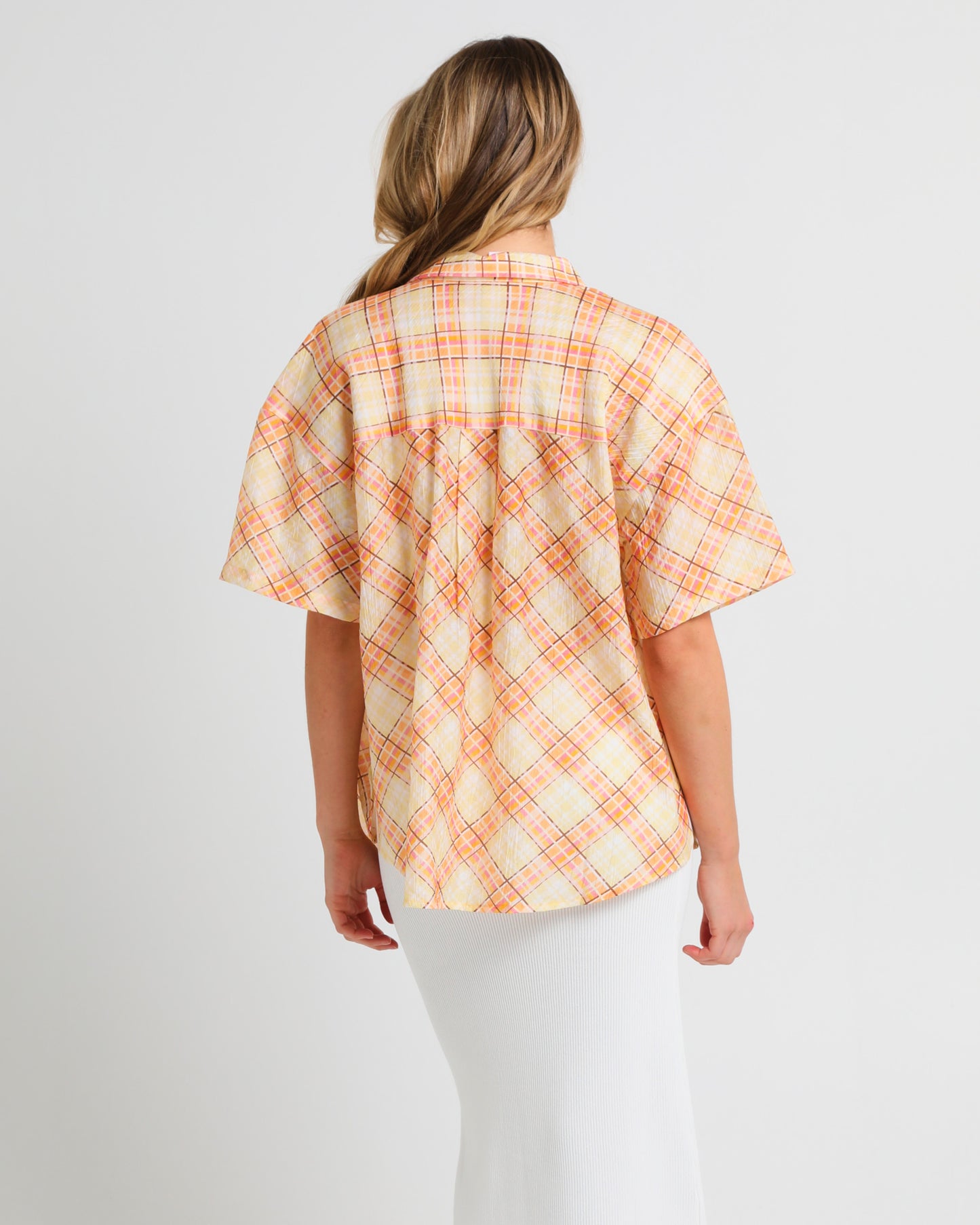 Nahla Oversized Check Shirt