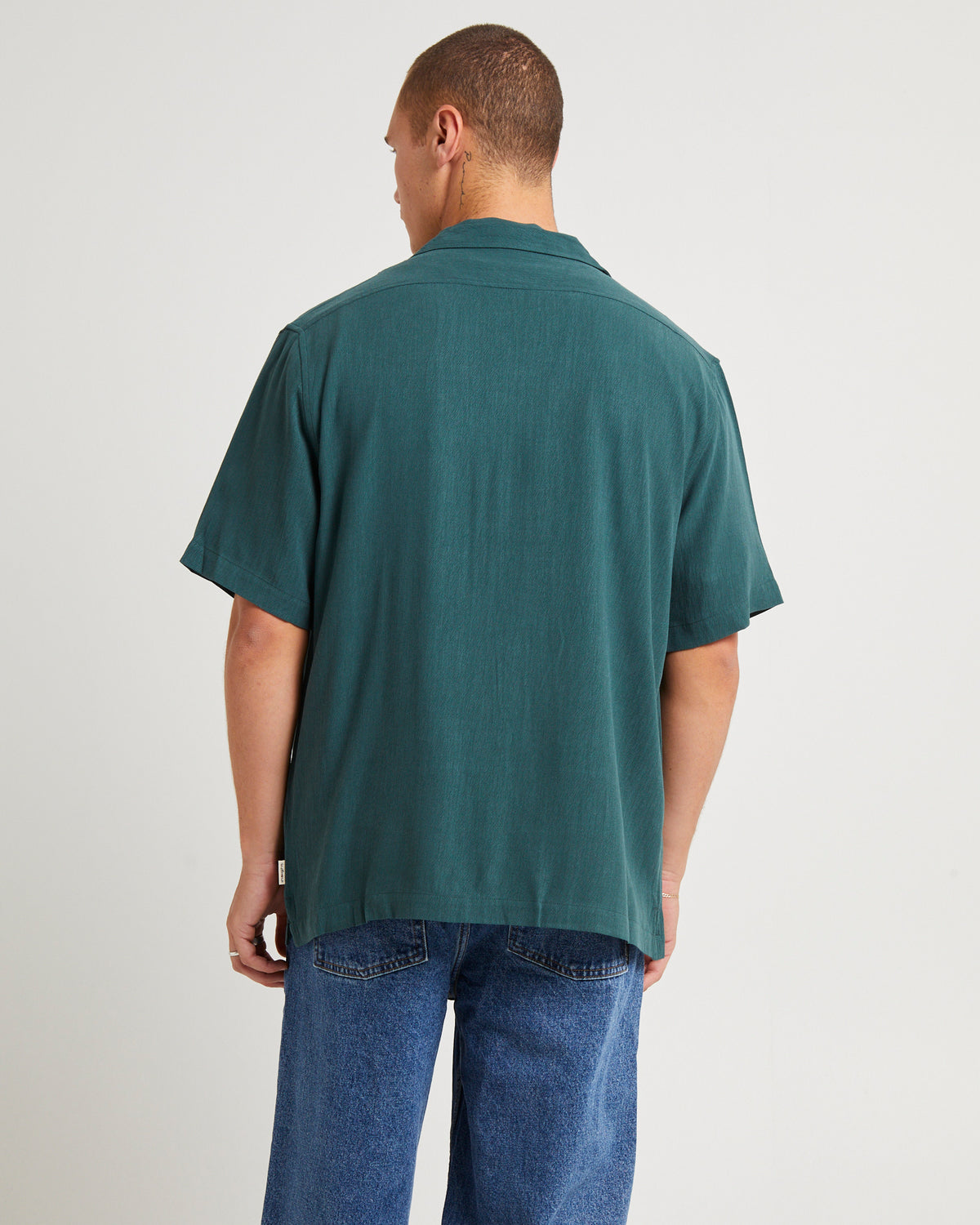 Dion Short Sleeve Resort Shirt TEAL