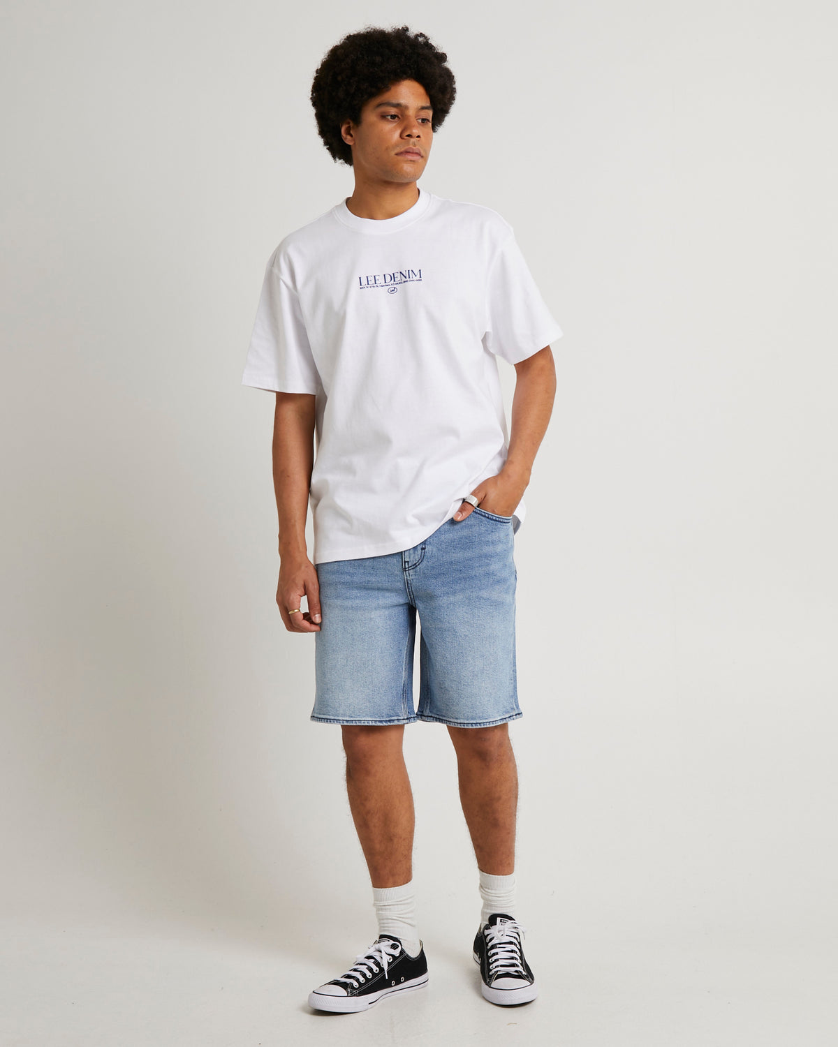 L-Two Slim Shorts ALESSO BLUE