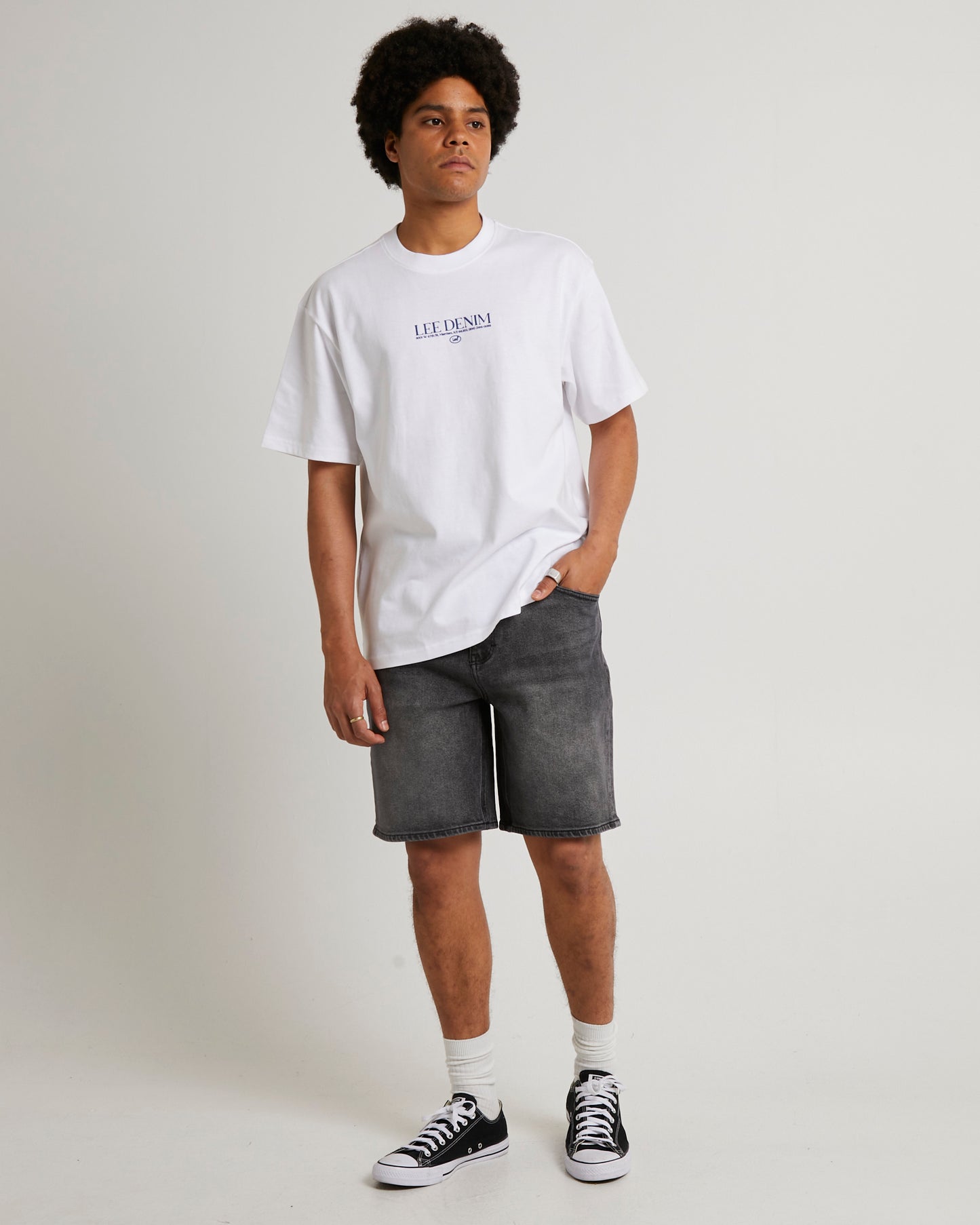 L-Two Slim Denim Shorts