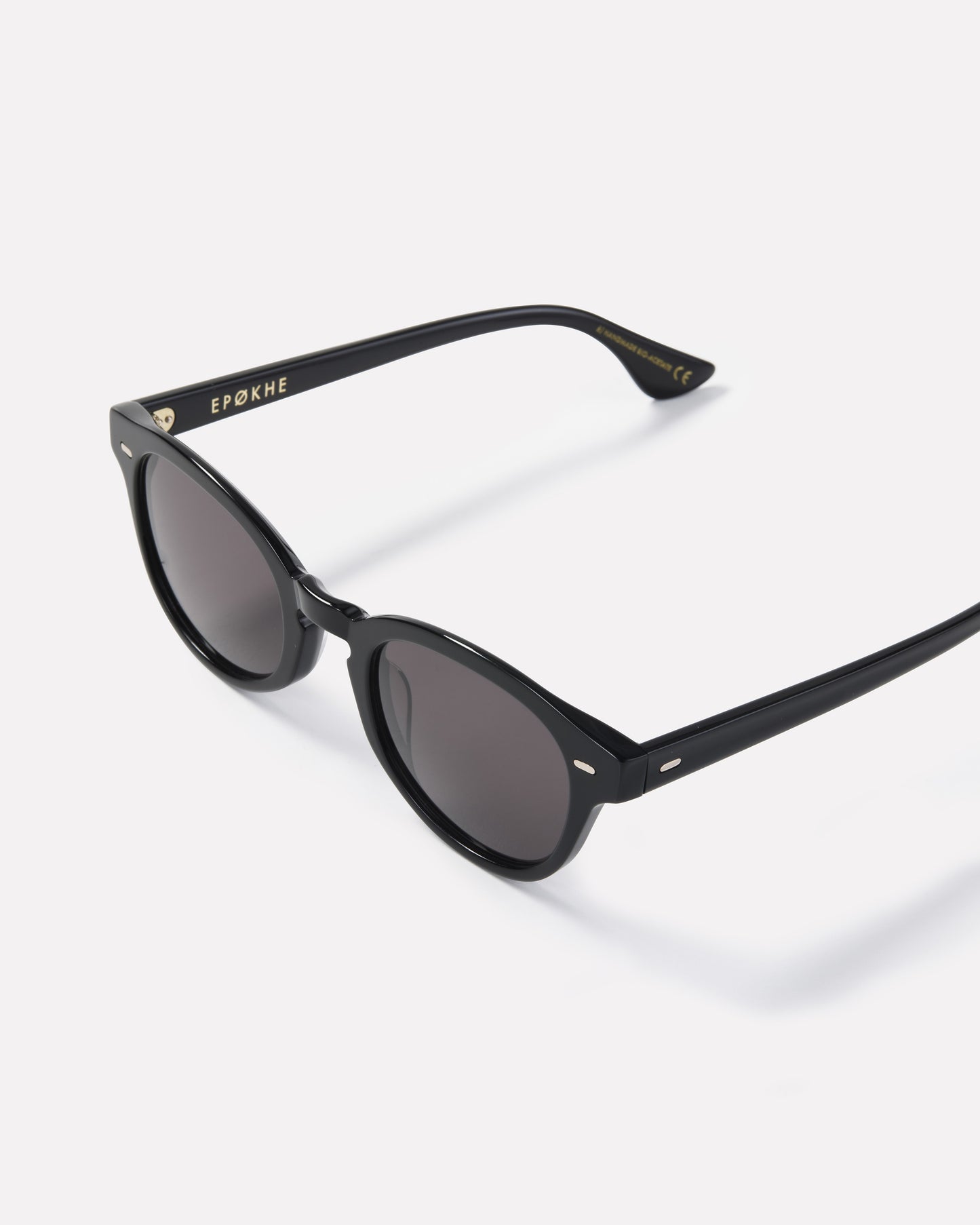 Coil Black Polished/Black Sunglasses