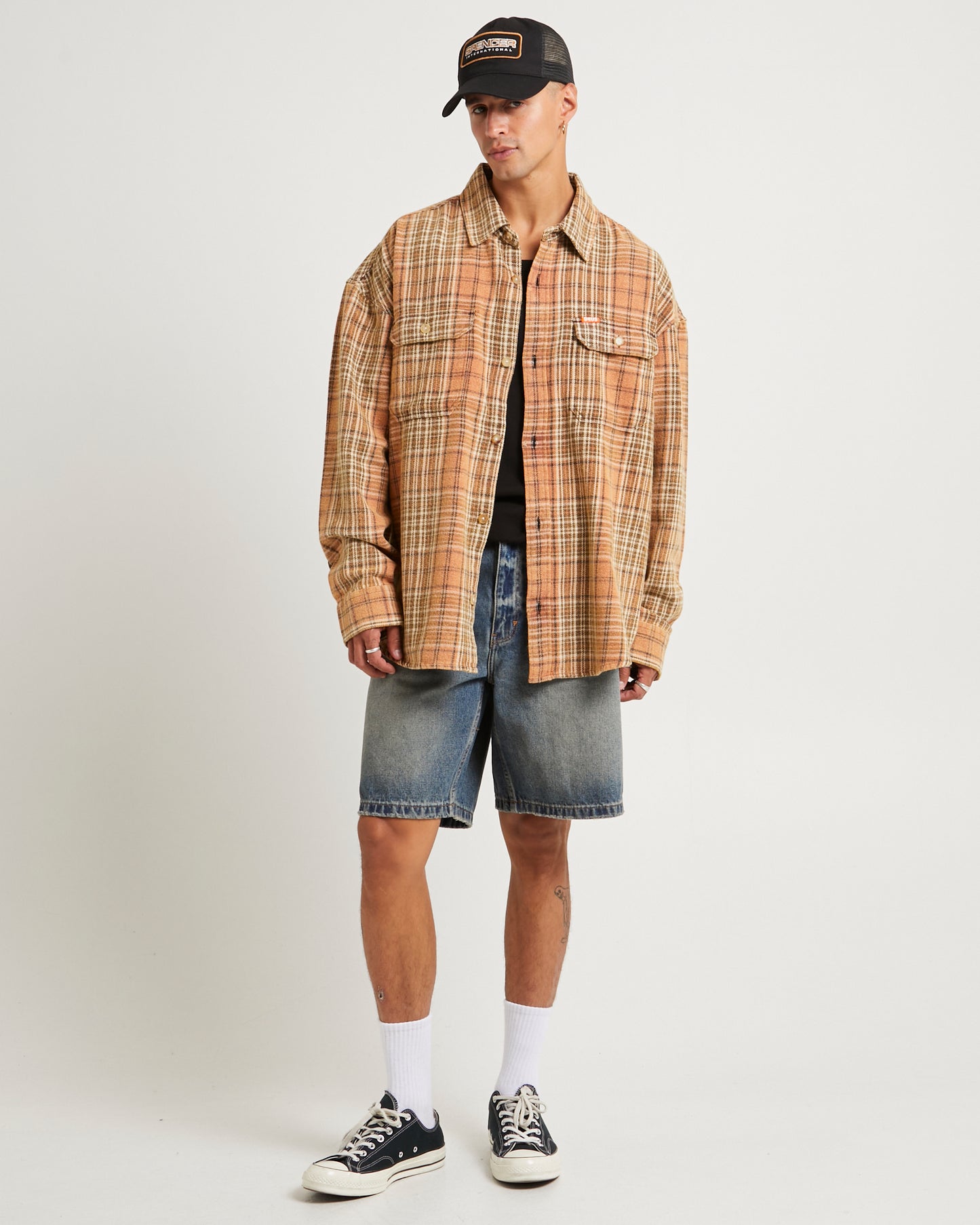 Vacay Check Long Sleeves Shirt