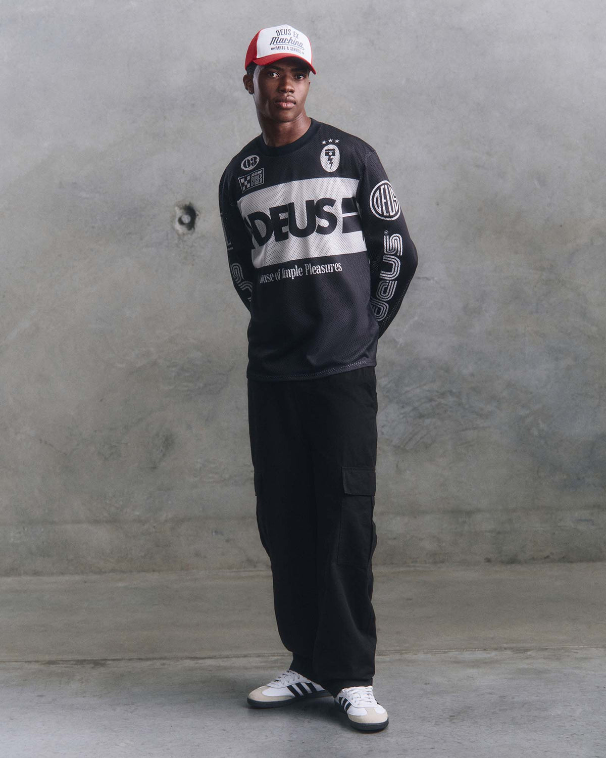Off Road Moto Jersey Black