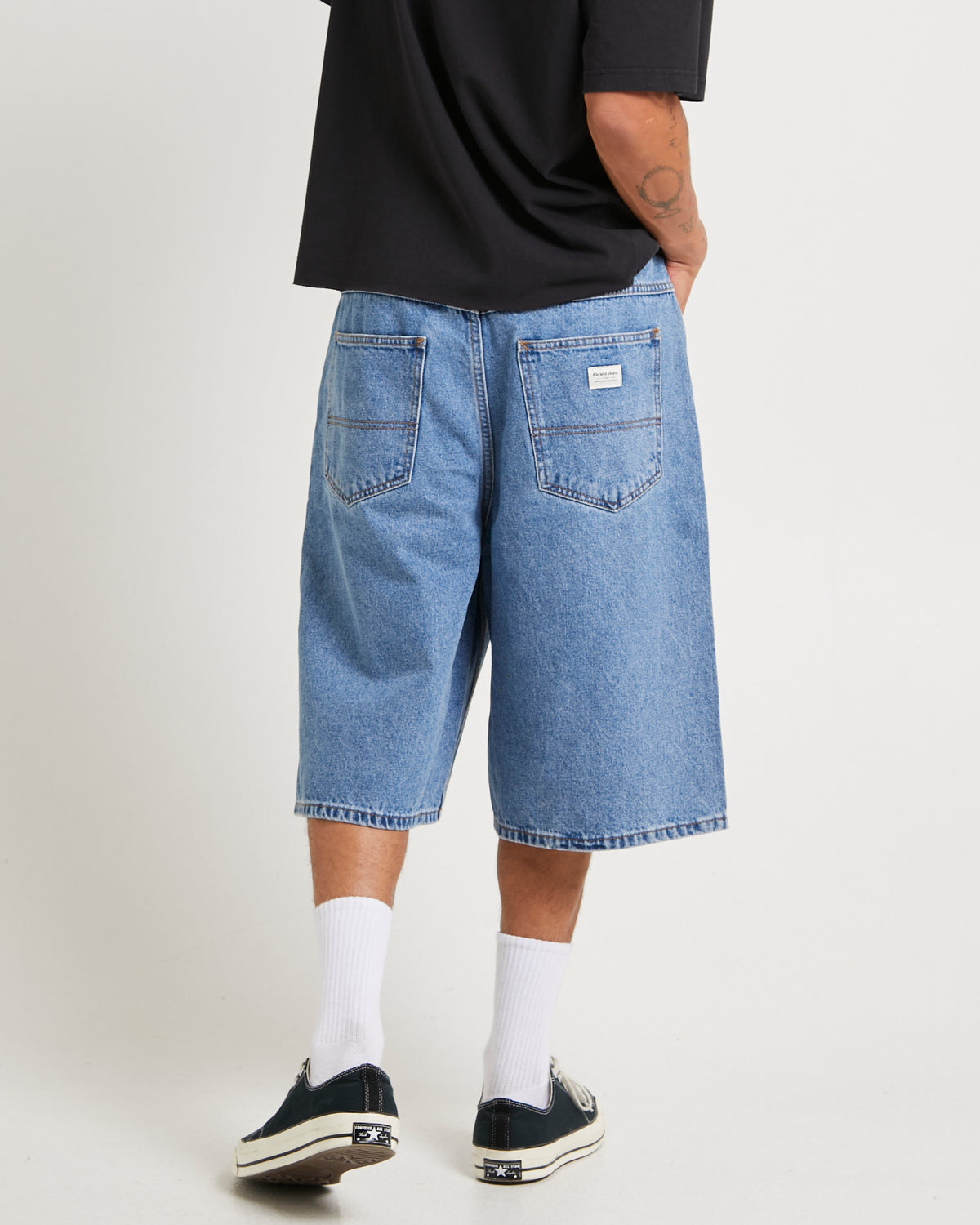 A6 Big Baggy Denim Shorts Davis DAVIS