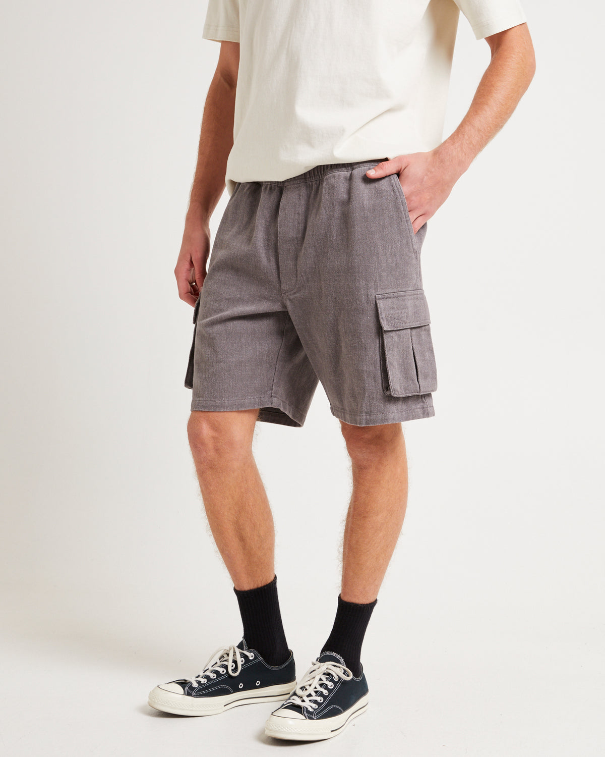 Select Cargo Shorts BLACK
