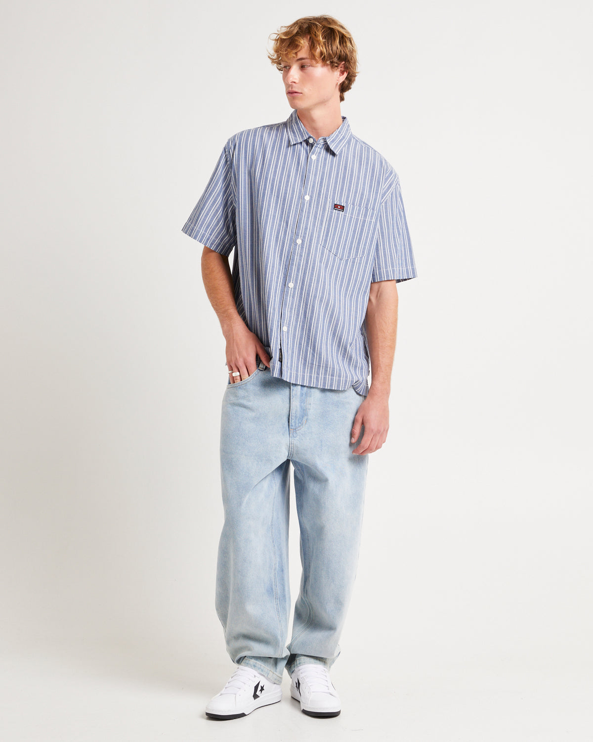 Worldwide Skate Shirt BLUE