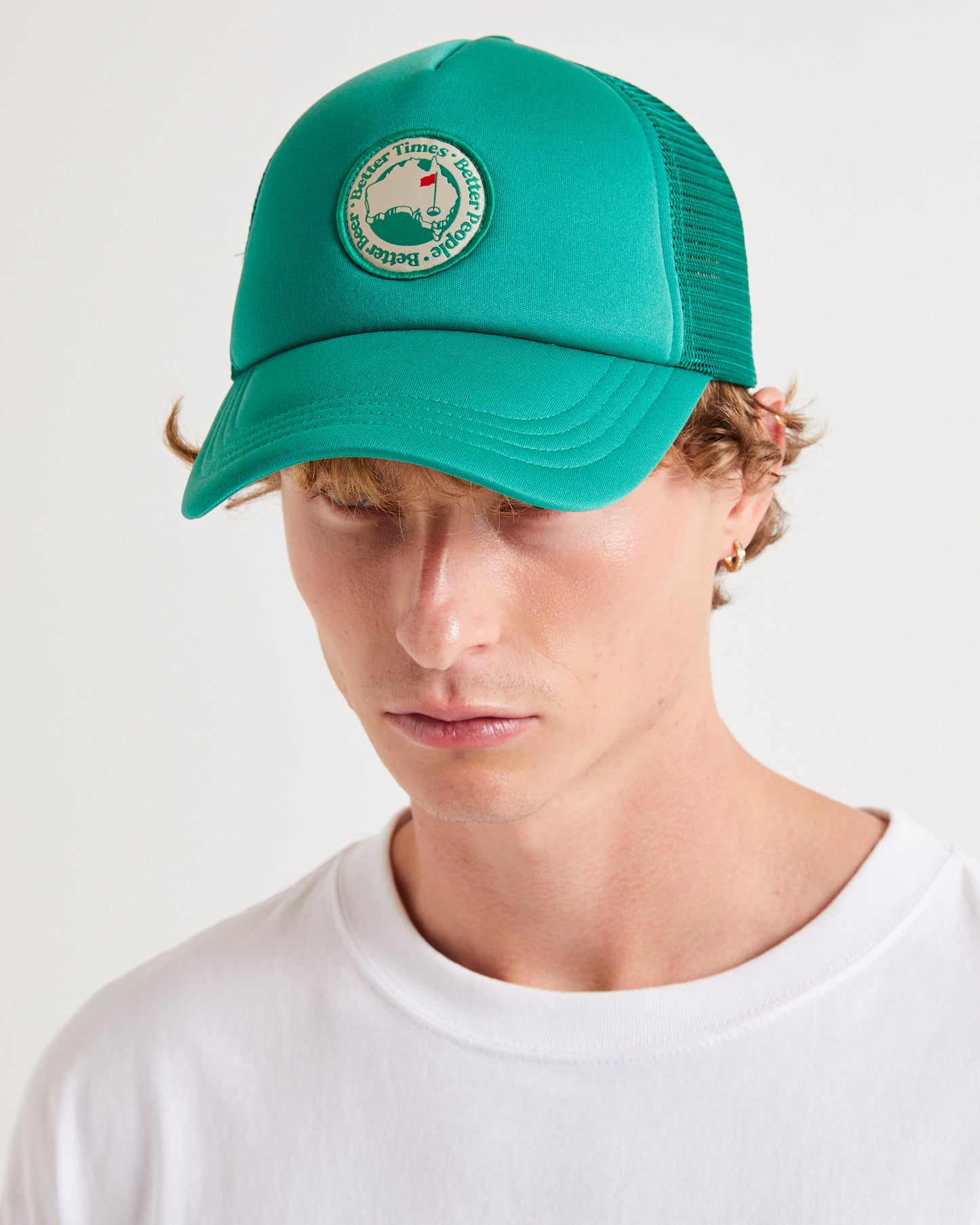 Better Gold Mid Trucker Cap