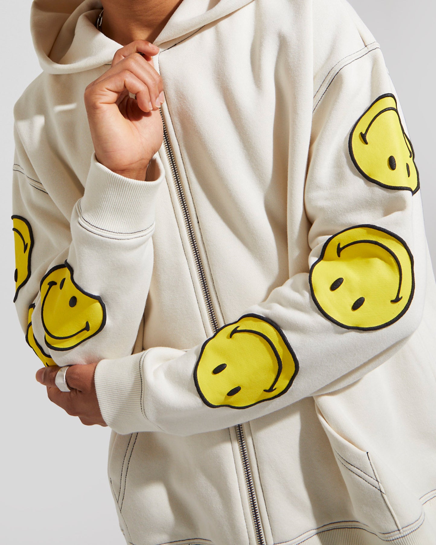 Insight x Smiley Beam Zip Thru Hood