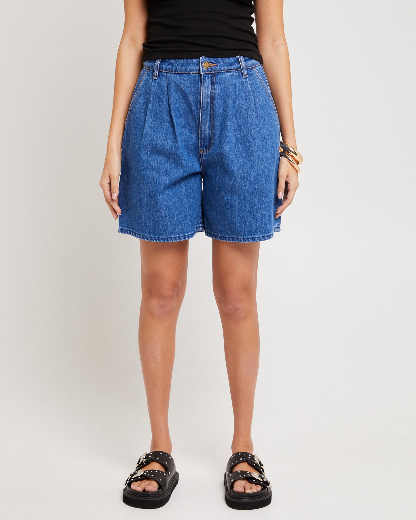 Horizon Denim Shorts Ashley