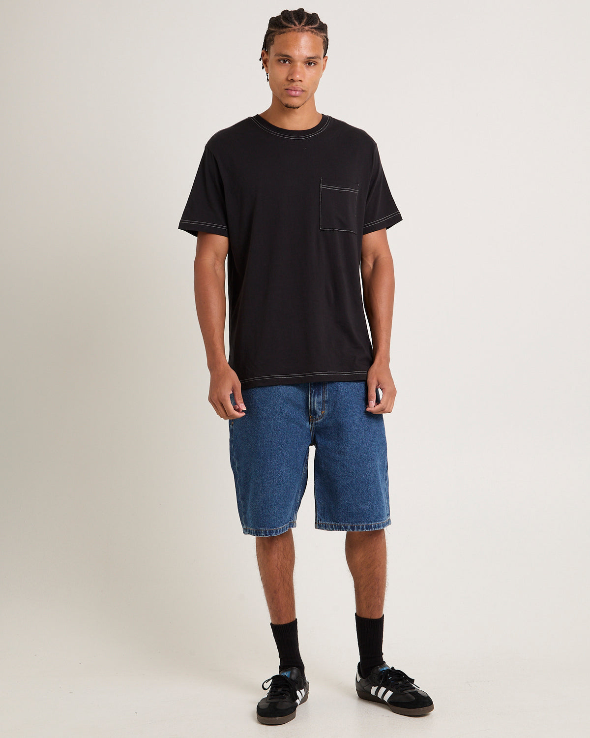 A5 Baggy Denim Shorts Gavin GAVIN