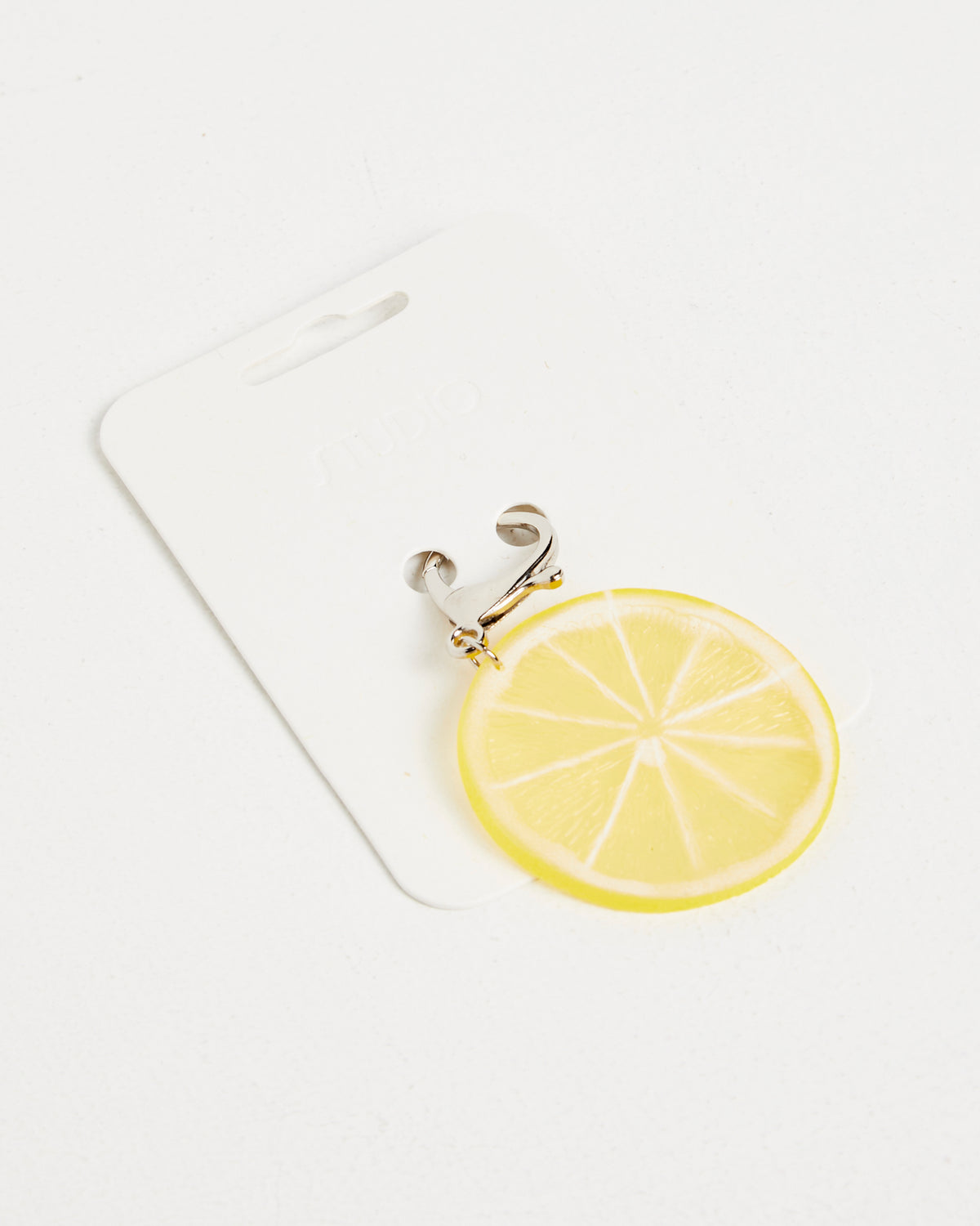 Lemon Keyring YELLOW