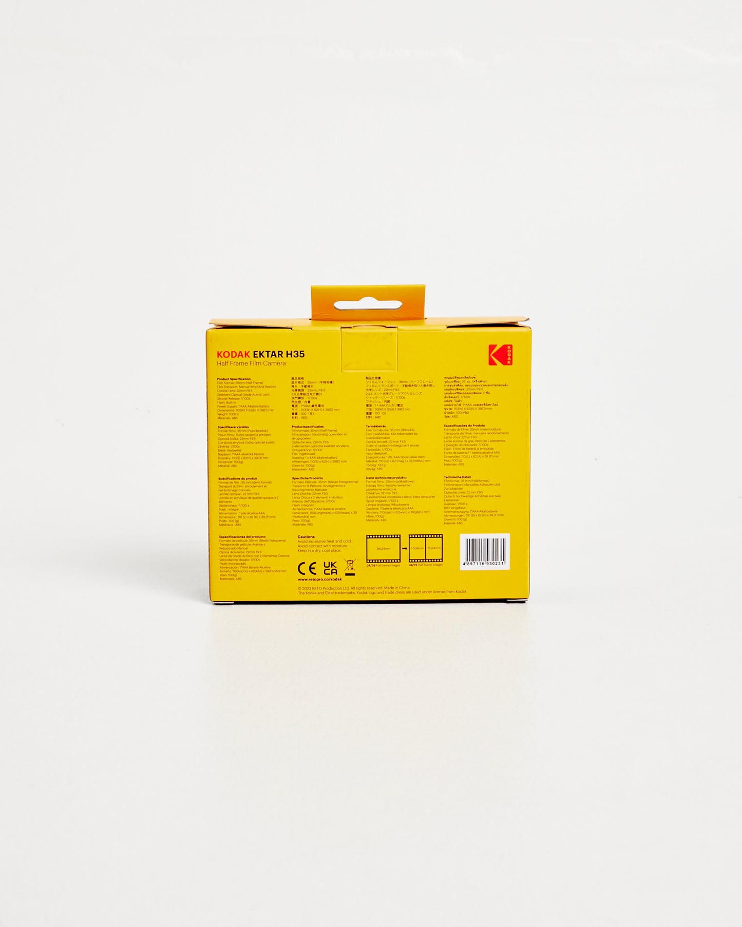 Kodak Ektar H35 Half Frame Camera