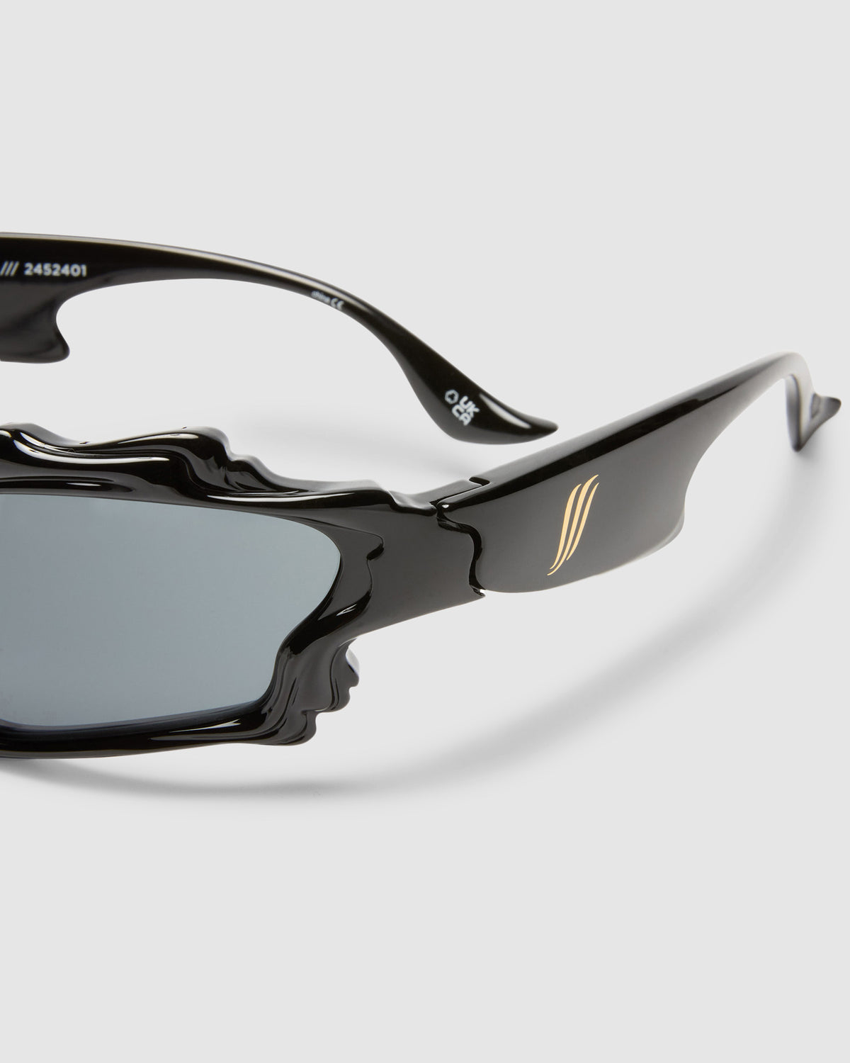 Le Siren Sunglasses BLACK/SMOKE MONO