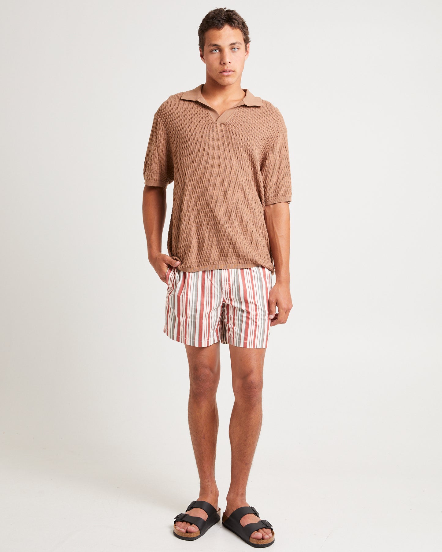 Galvin Striped Boarshorts
