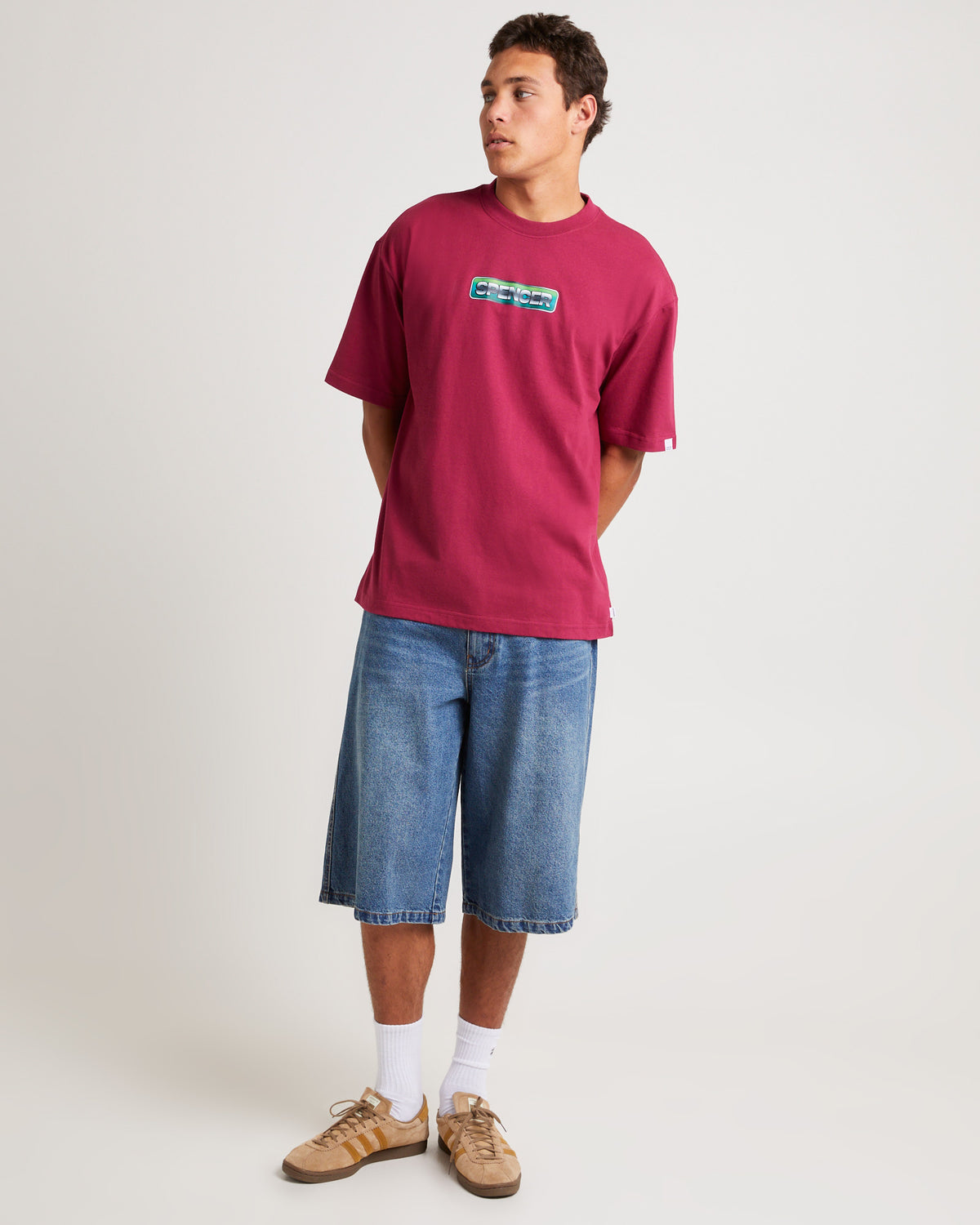 Bing T-Shirt BURGUNDY