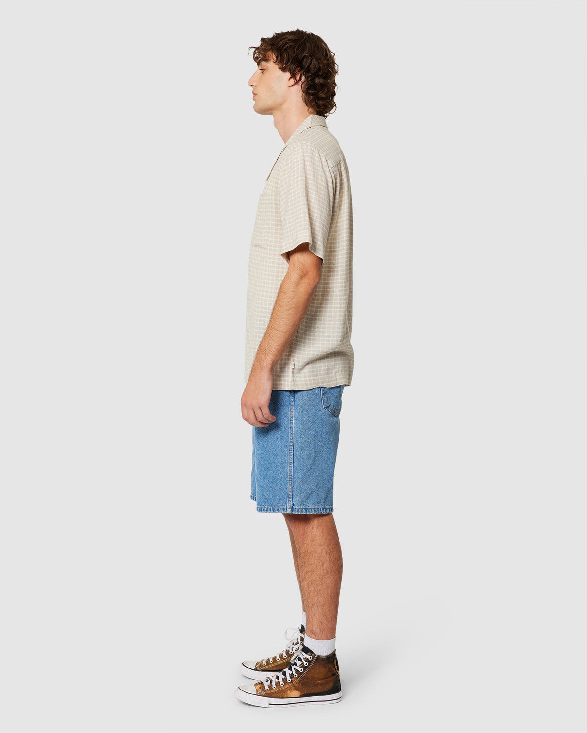 Bowler Check Shirt NATURAL CHECK