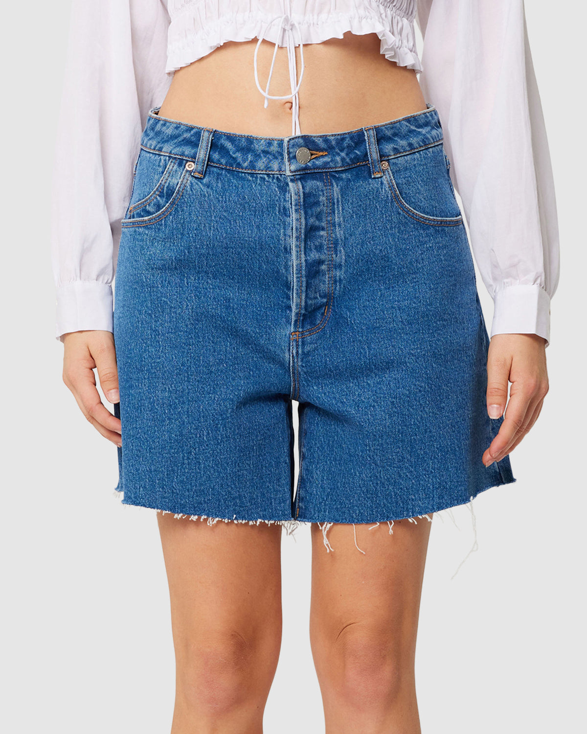 90's Relaxed Shorts MID VINTAGE BLUE