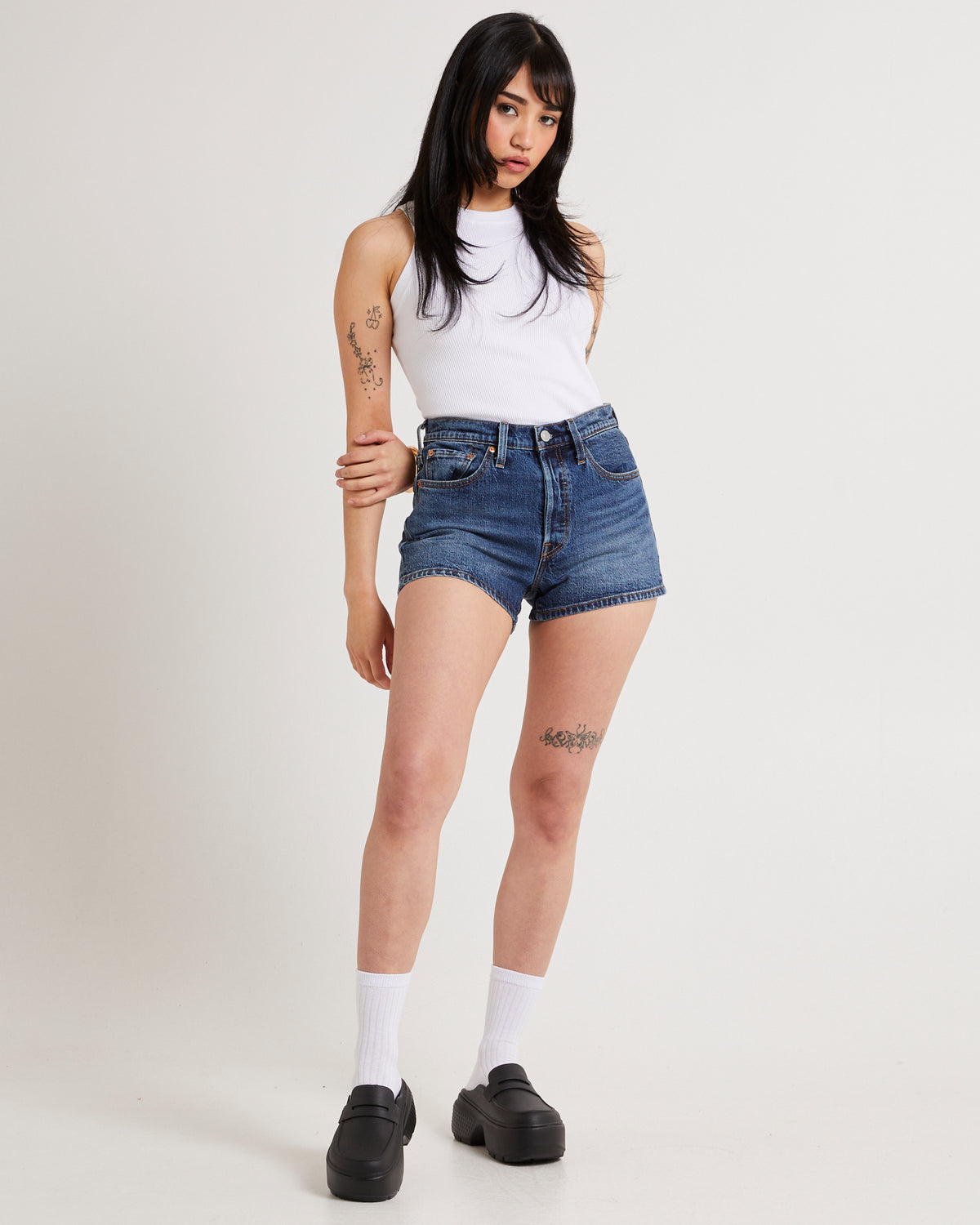 501 Original Denim Shorts BROKEN MIDNIGHT NO DX