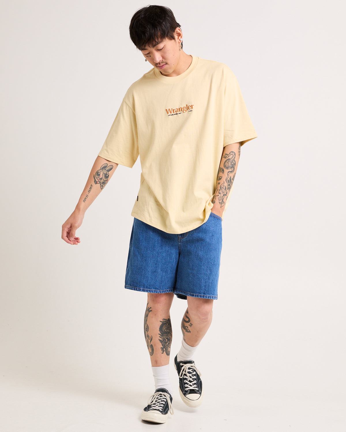 Slacker Relaxed Shorts LUSH BLUE