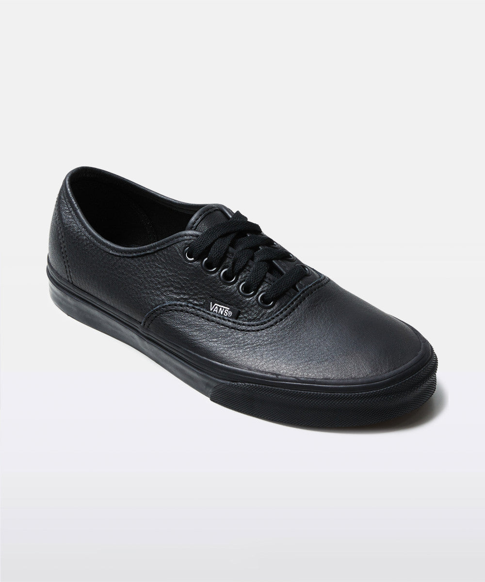 Authentic Leather Sneakers BLACK