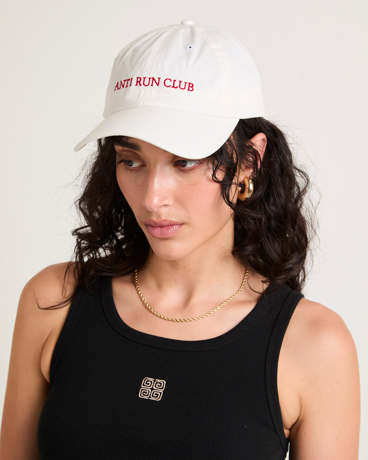 Anti Run Club Cap WHITE
