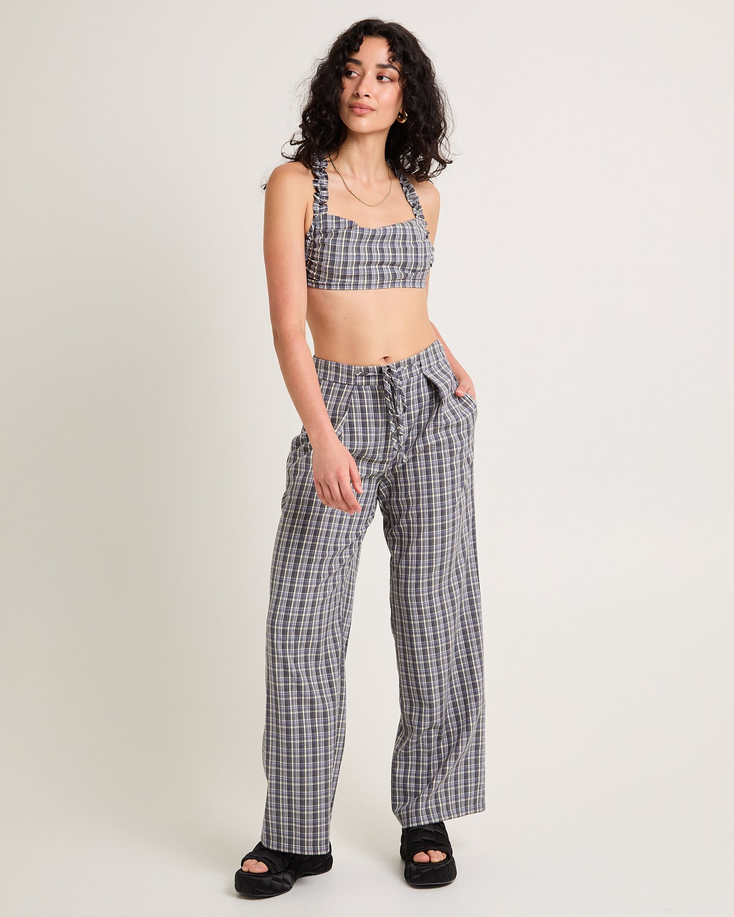 Dion Gathered Micro Top