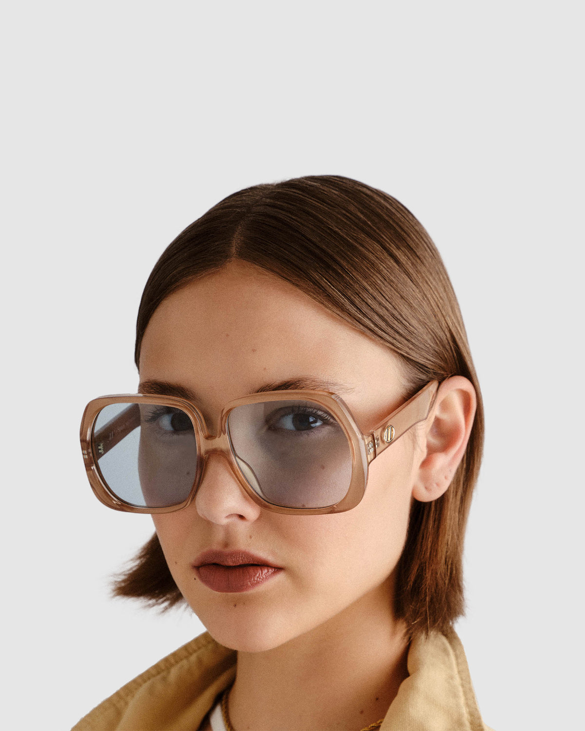 Polydisco Sunglasses PEARL CHAMPAGNE/SKY TINT