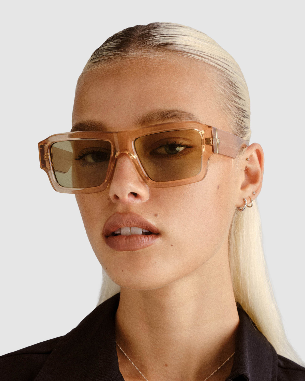 Polygraph Sunglasses SAND/MOSS TINT