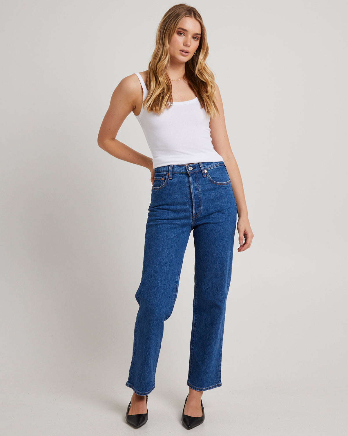 Ribcage Denim Jeans JAZZ POP