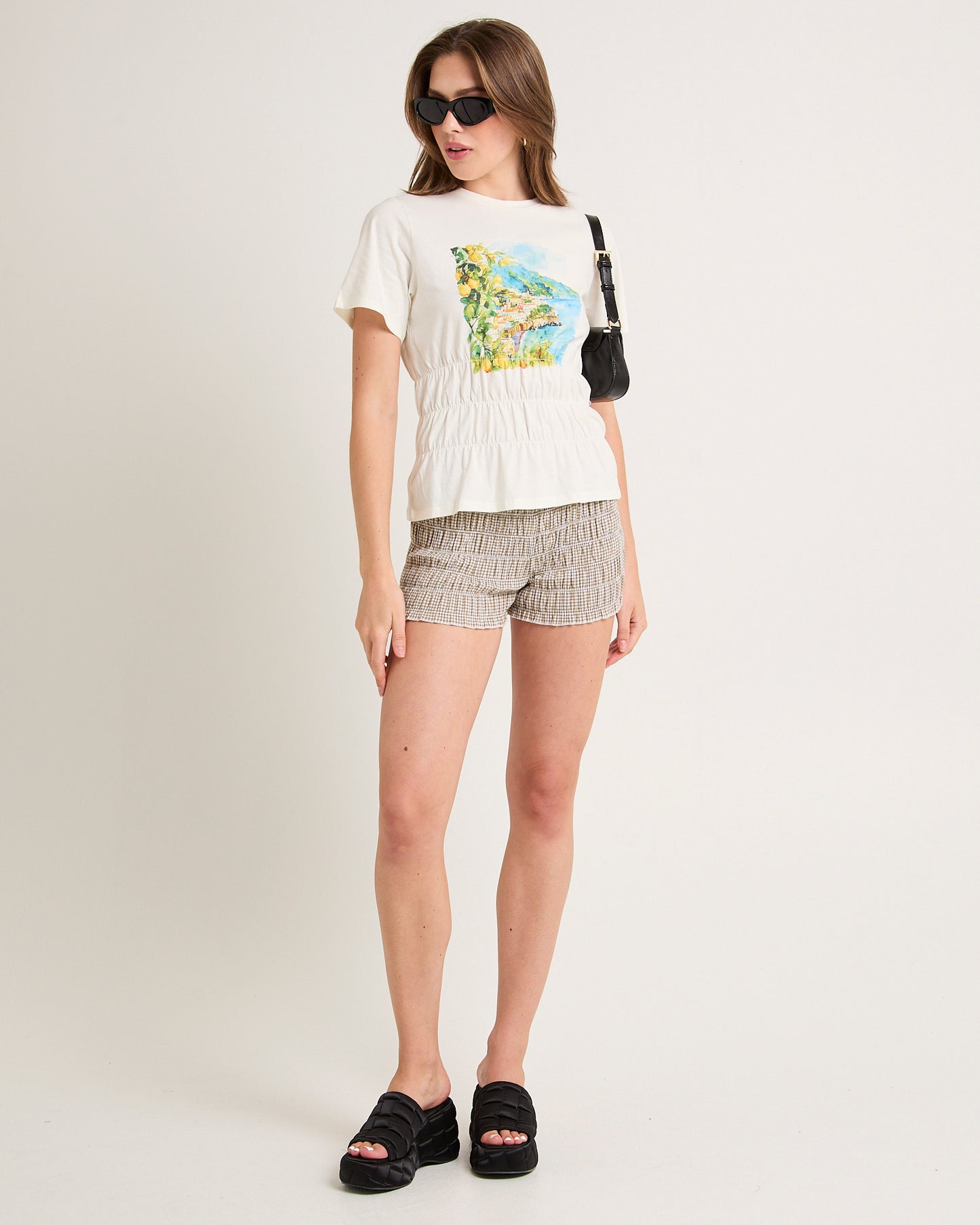 Ross Gathered T-Shirt