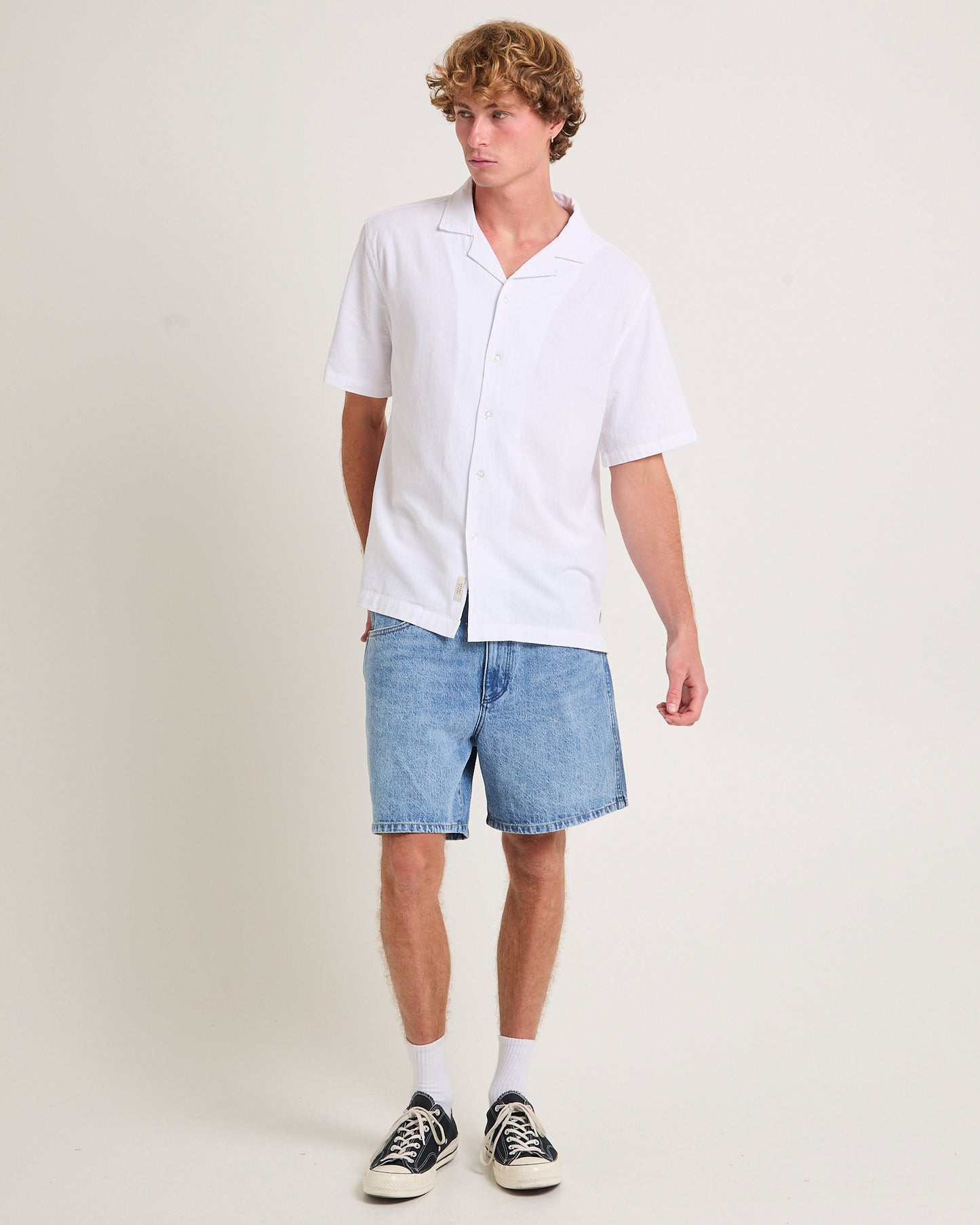 Slacker Relaxed Denim Shorts