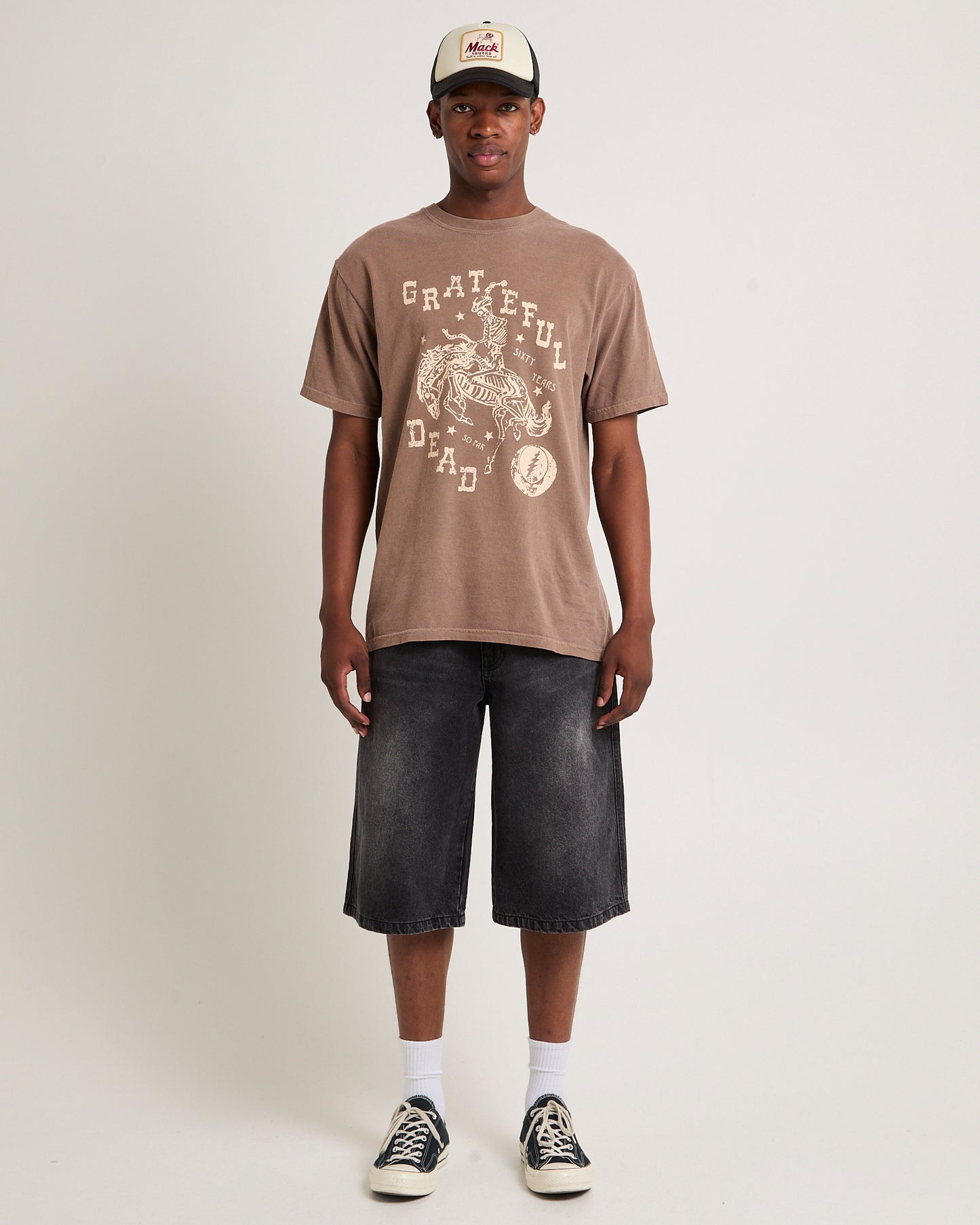 Grateful Dead T- Shirt Dark Brown