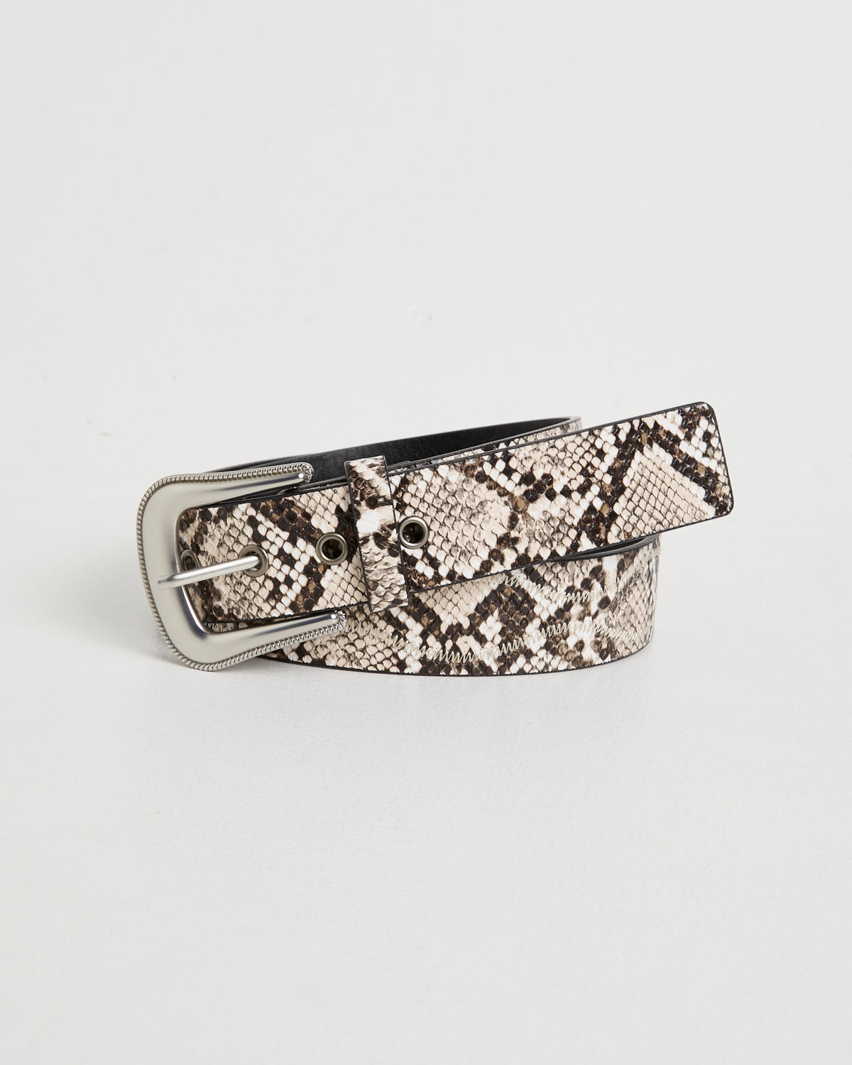 Western Snake Skin Belt MULTI
