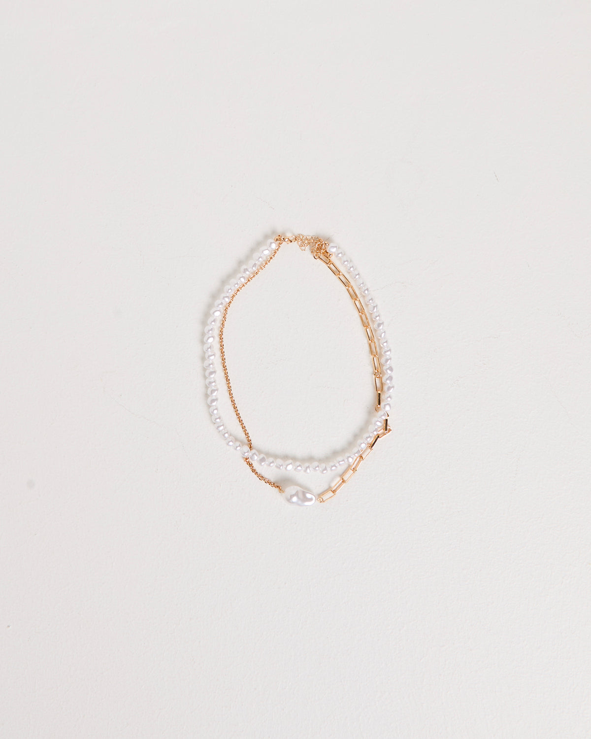 Mallan Pearl Necklace GOLD