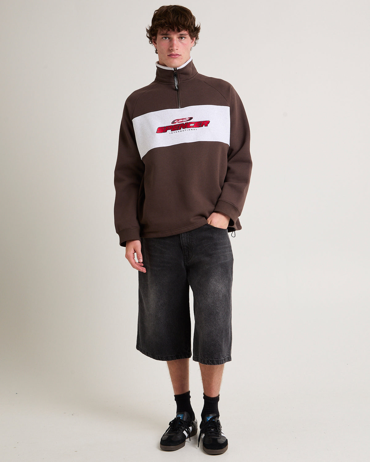 Light Speed Quarter Zip UMBER