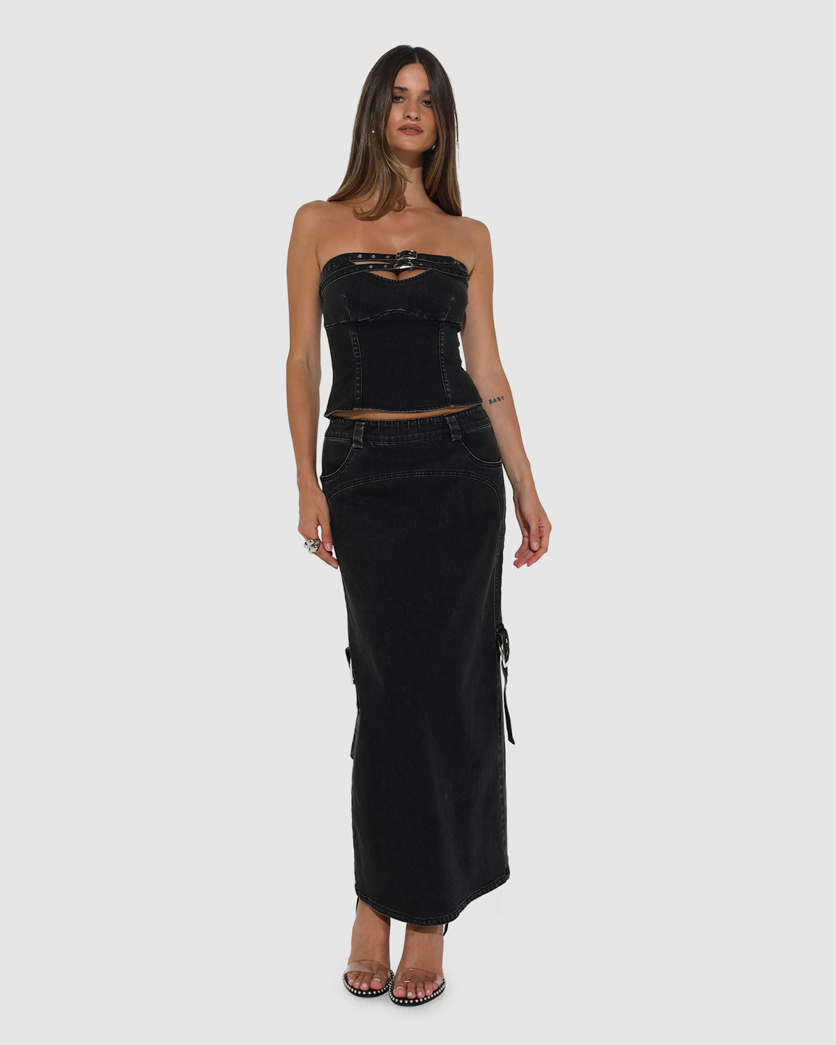 Jiya Top VINTAGE BLACK