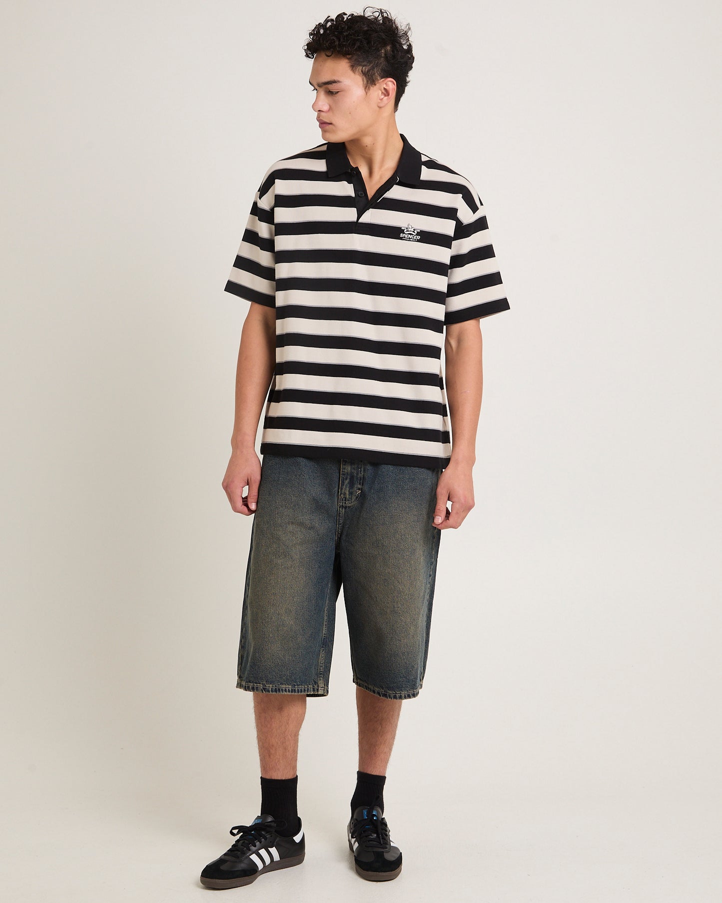 A6 Big Baggy Denim Shorts