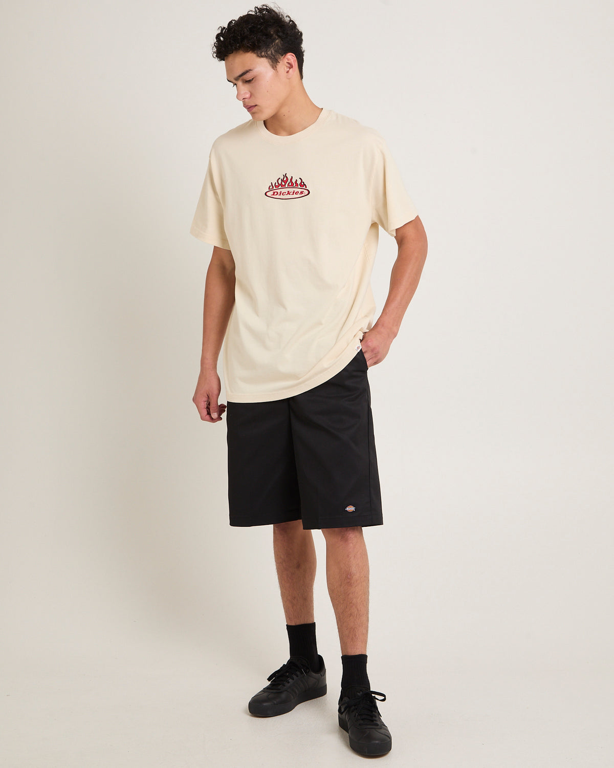 Fire Boy 450 Short Sleeve T-Shirt BONE
