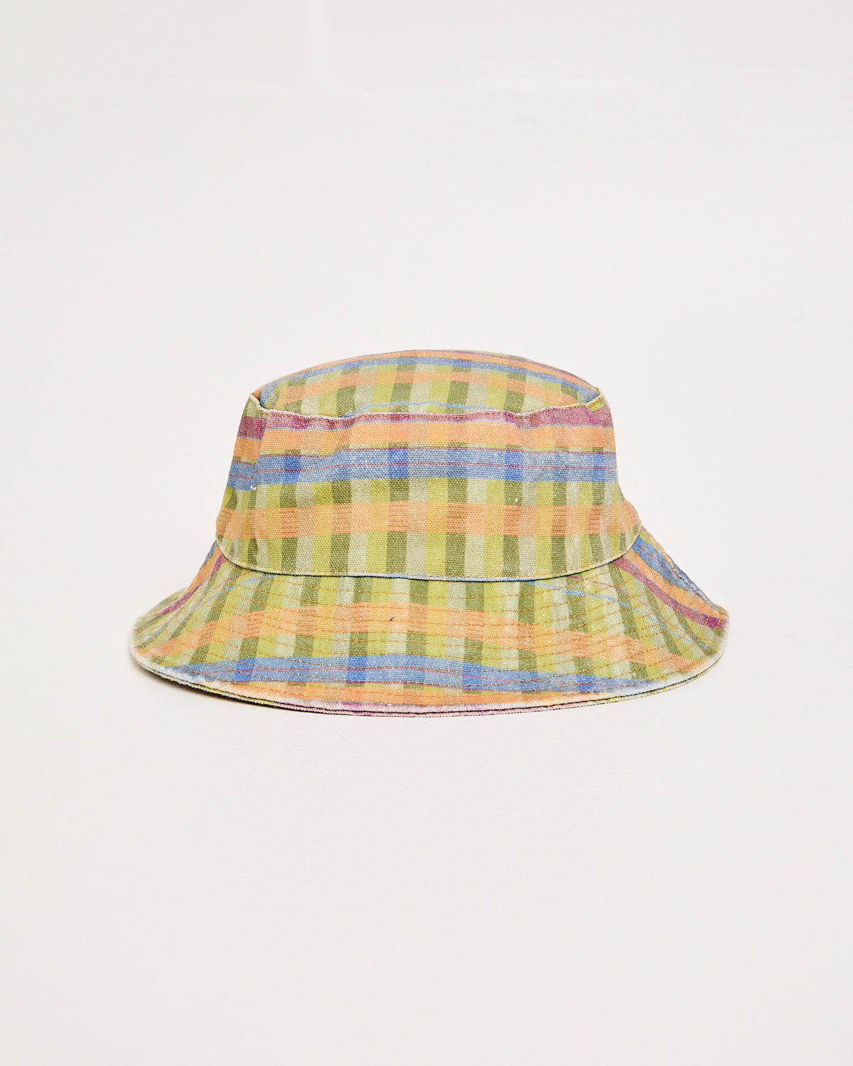 Aloha Moss Gingham Bucket Hat GINGAM