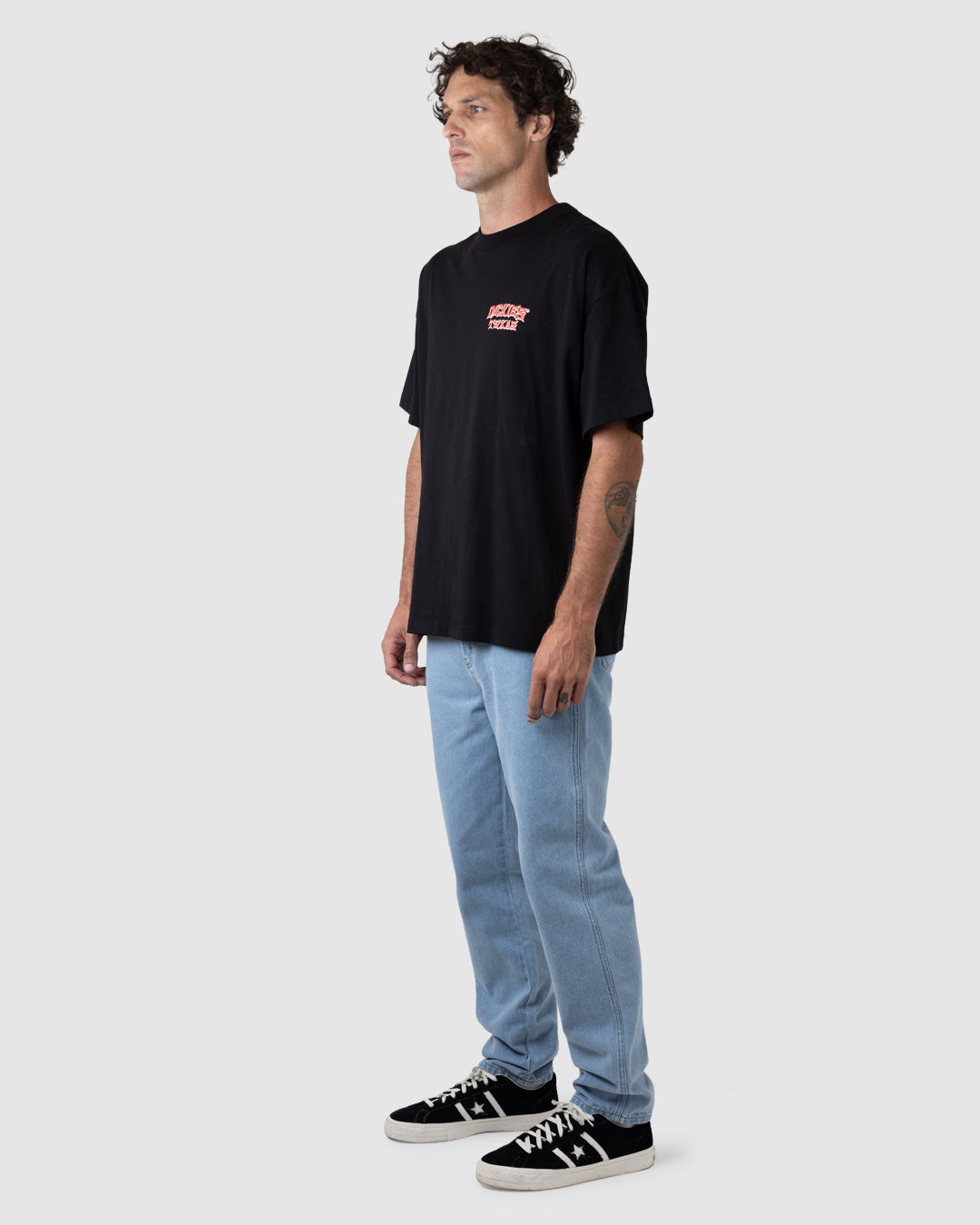 Texas Workwear 330 Short Sleeve T-Shirt BLACK