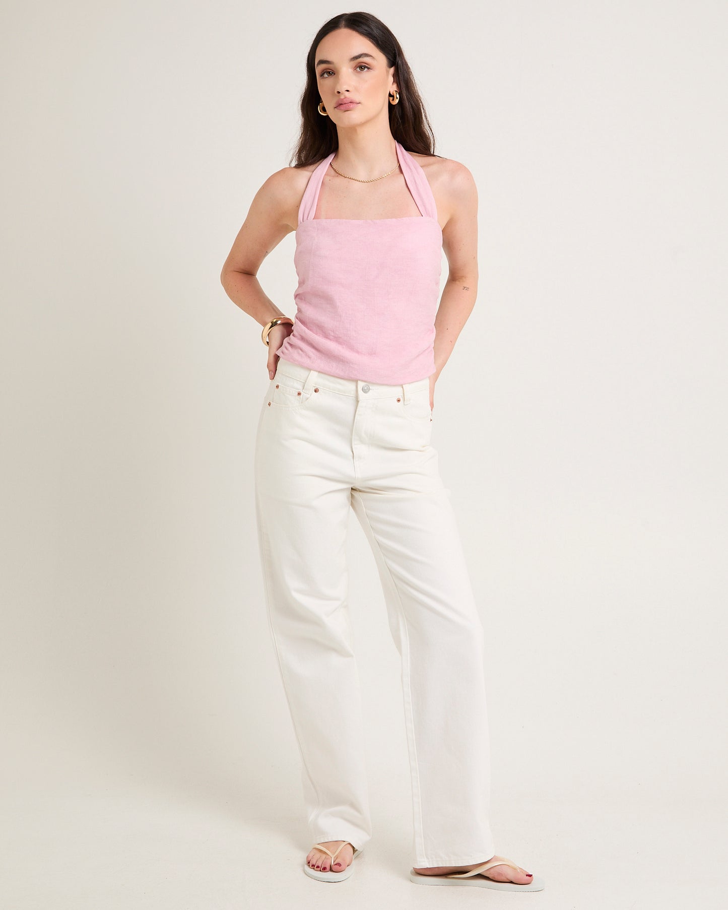 Myrel Gathered Halter