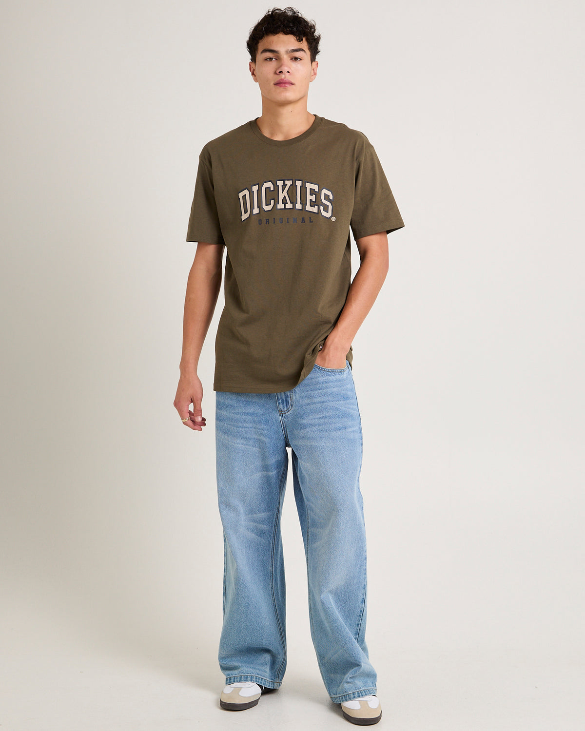 Dickies Original T-Shirt RINSED MOSS