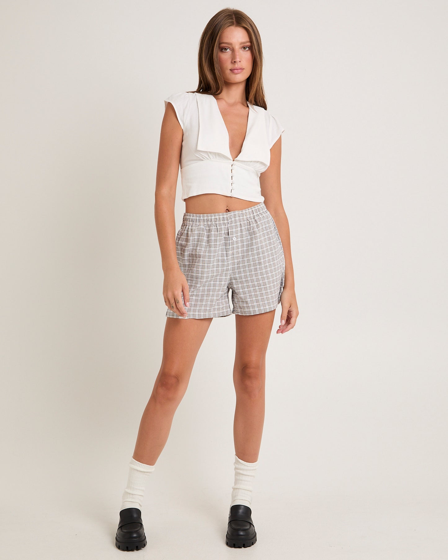 Drew Seersucker Boxer Shorts
