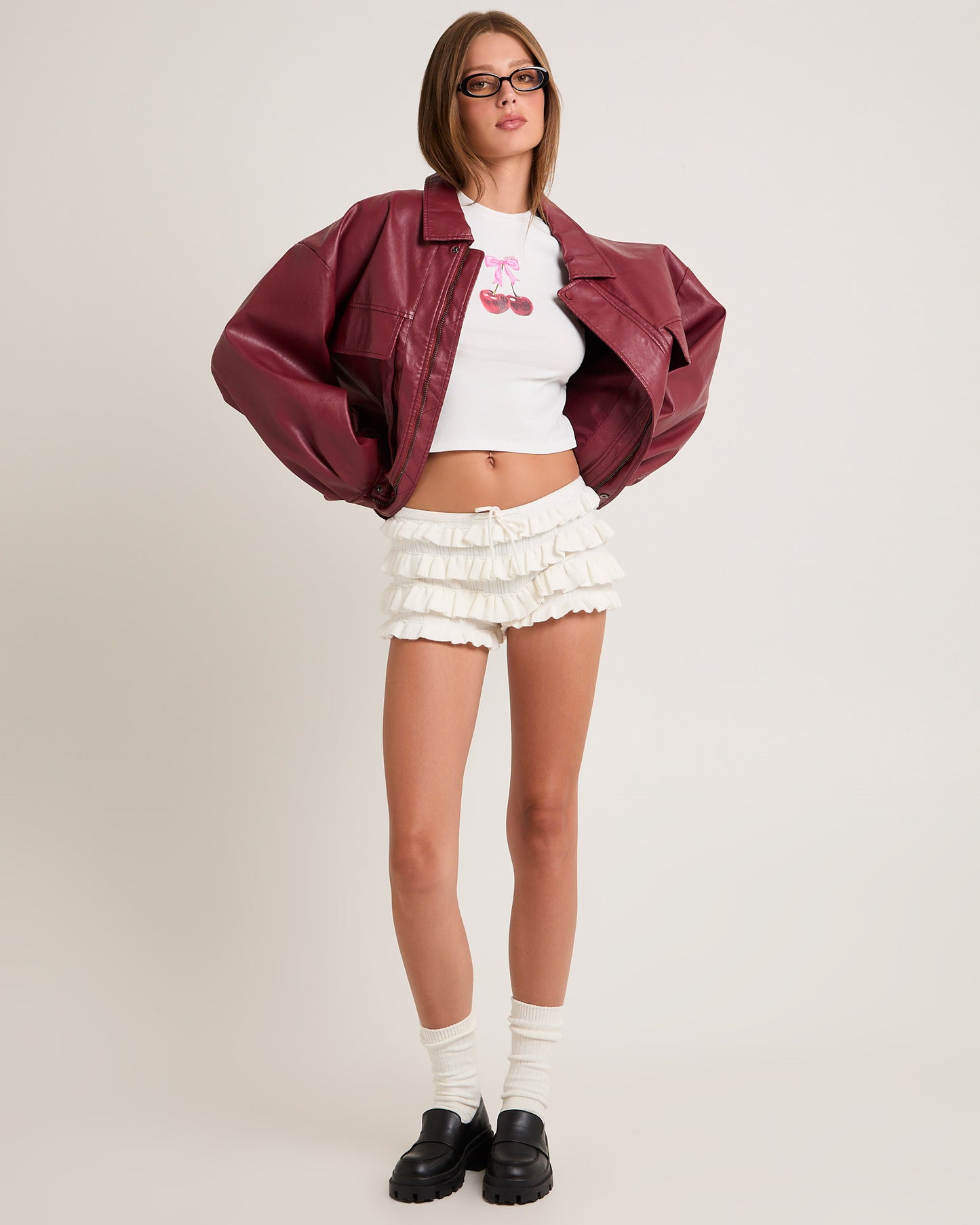 Jen Oversized Patch Pocket Jacket
