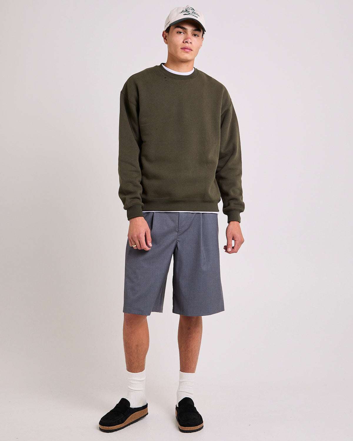 OG Oversized Crewneck Jumper IVY